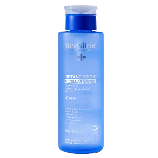 Beesline Instant Bright Micellar Water – Fragrance-Free 400ml | Gentle Makeup Remover & Cleanser for Sensitive Skin Beesline Instant Bright Micellar Water – Fragrance-Free 400ml | Gentle Makeup Remover & Cleanser for Sensitive Skin