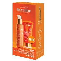 Beesline Suntan Oil Gold + Ultrascreen Cream Invisible Sunfilter Offer