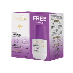 Beesline Beauty Pearl Deodorant Roll On, 50 Ml + 1 Free