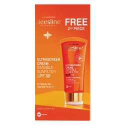 Beesline Ultrascreen Cream Invisible Spf 50 X2