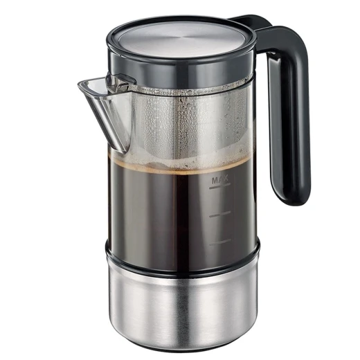 Kuchenprofi Perfetto Coffee Maker for 4 Cups With Ball Valve Transparent & Silver Kuchenprofi Perfetto Coffee Maker for 4 Cups With Ball Valve Transparent & Silver