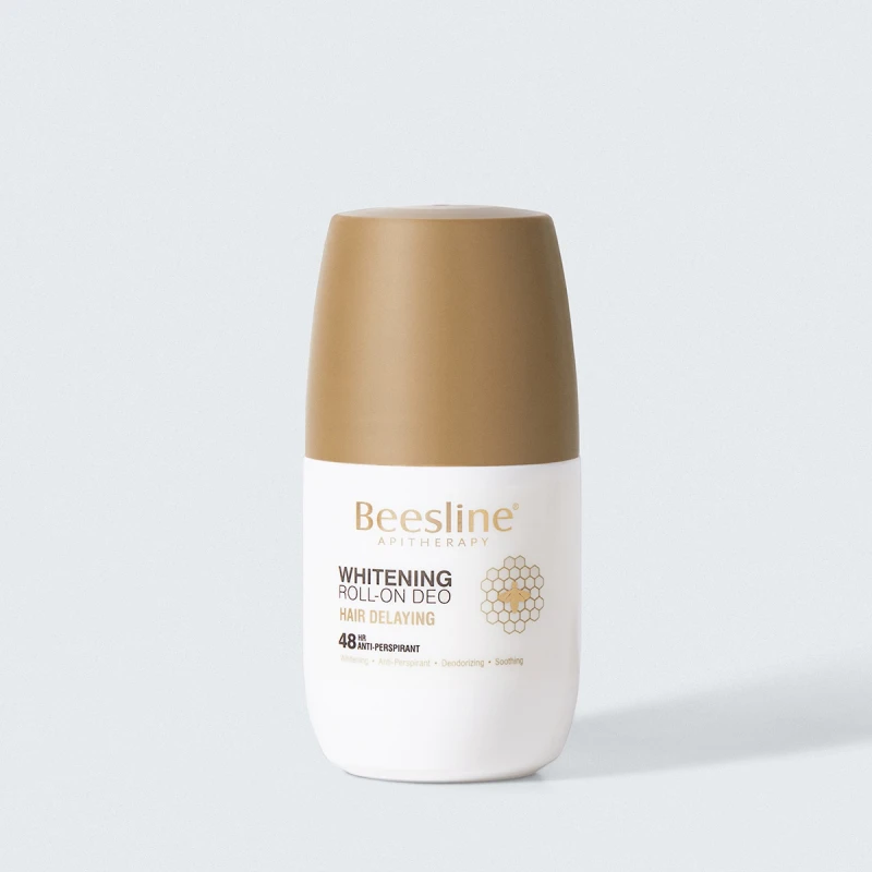 Beesline Whitening Roll On Hair Delaying Deo 3 In1 ,50ml - Beesline