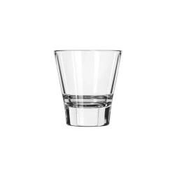 Espresso Glass Set 110ml (Pack of 6) – Clear Glass Coffee Cups for Double Espresso, Heat-Resistant Modern Drinking Glasses for Everyday Home & Cafe