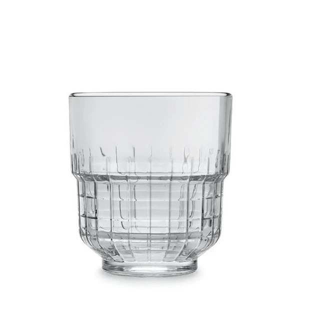 Onis Tarq Old Fashion 350ml 12oz Glass Tumbler Set of 6 Transparent - ONIS