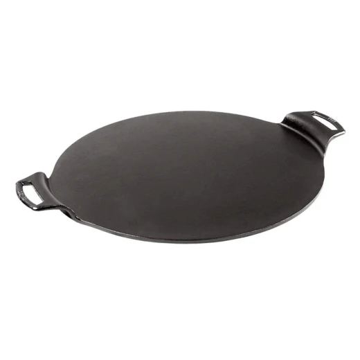 Cast Iron Pizza Pan Dia 38cm Black, Heavy-Duty Round Baking Sheet, Even Heat Distribution Skillet for Crispy Crusts in Oven & Stovetop Cast Iron Pizza Pan Dia 38cm Black, Heavy-Duty Round Baking Sheet, Even Heat Distribution Skillet for Crispy Crusts in Oven & Stovetop