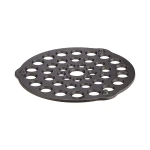 Pre-Seasoned Cast-Iron Meat Rack & Trivet, Heavy-Duty Heat-Resistant Roasting & Steaming Rack for Dutch Ovens, Skillets & Oven Baking - Lodge