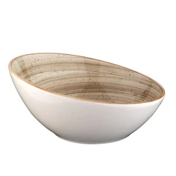 Terrain Vanta Ceramic Bowl 18cm, Modern Stylish Serving Bowl for Soup, Salad & Pasta, Durable Everyday Kitchen & Dining Tableware Dish
