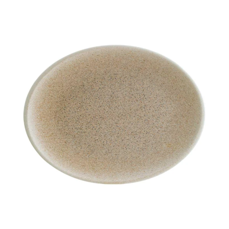 Bonna Mosaic Oval Salmon Dish Colored Dia 31x24cm - Bonna