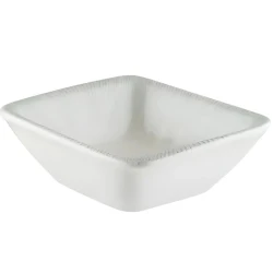 IRIS Porcelain Serving Bowl 8x8.5cm, Elegant Small Round Dish Bowl for Dips, Sauces & Appetizers, Scratch-Resistant Everyday Tableware