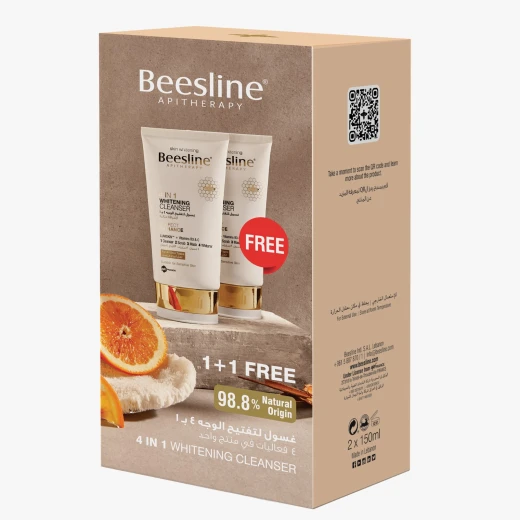 Beesline 4 In 1 Whitening Cleanser,150ml +1 Pack for Free - Beesline - Image 2