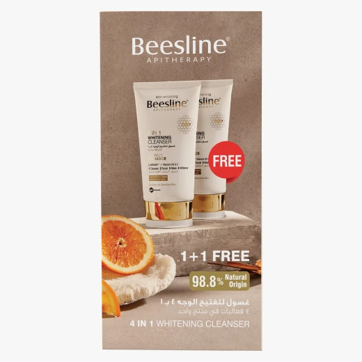 Beesline 4 In 1 Whitening Cleanser,150ml +1 Pack for Free - Beesline - Image 3