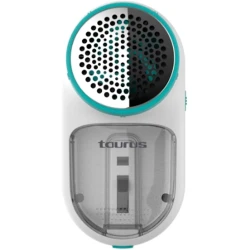 Taurus Perfect Complet Pro Lint Remover, 40-Minute Autonomy, USB & Battery Charger, Removable Reservoir, Suitable for All Fabrics, Automatic Shut-Off, 600mA Ni-MH Battery