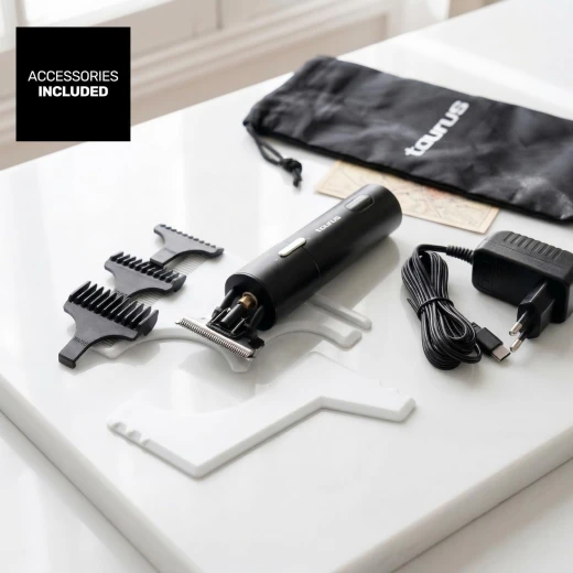 Taurus 5V Precision Cordless Rechargeable Hair Clipper Black - Taurus - Image 2