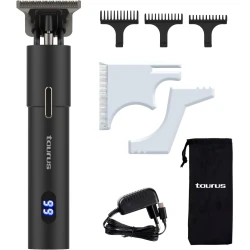 Taurus 5V Precision Cordless Rechargeable Hair Clipper Black