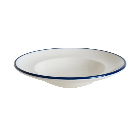 Linea Blue Porcelain Pasta Plate 27cm, Elegant Deep Serving Dish Bowl for Pasta, Soups & Salads, Scratch-Resistant Everyday Tableware Linea Blue Porcelain Pasta Plate 27cm, Elegant Deep Serving Dish Bowl for Pasta, Soups & Salads, Scratch-Resistant Everyday Tableware