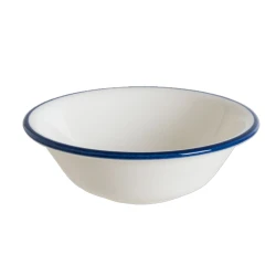 Linea Blue Porcelain Bowl 16cm, Elegant Round Deep Dish for Soup, Cereal & Salad, Scratch-Resistant Everyday Hospitality Tableware