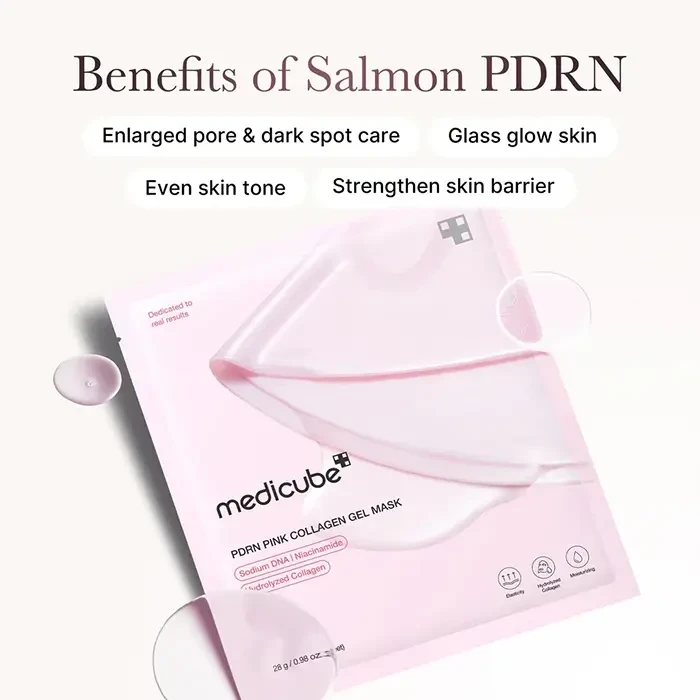 ماسك Medicube PDRN Pink Collagen Jelly Gel - قطعة واحدة