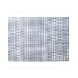 Silicone Placemat 45x33cm Blue, Elegant Heat-Resistant Non-Slip Dining Table Mat Pad Protector, Durable Everyday Hospitalityware