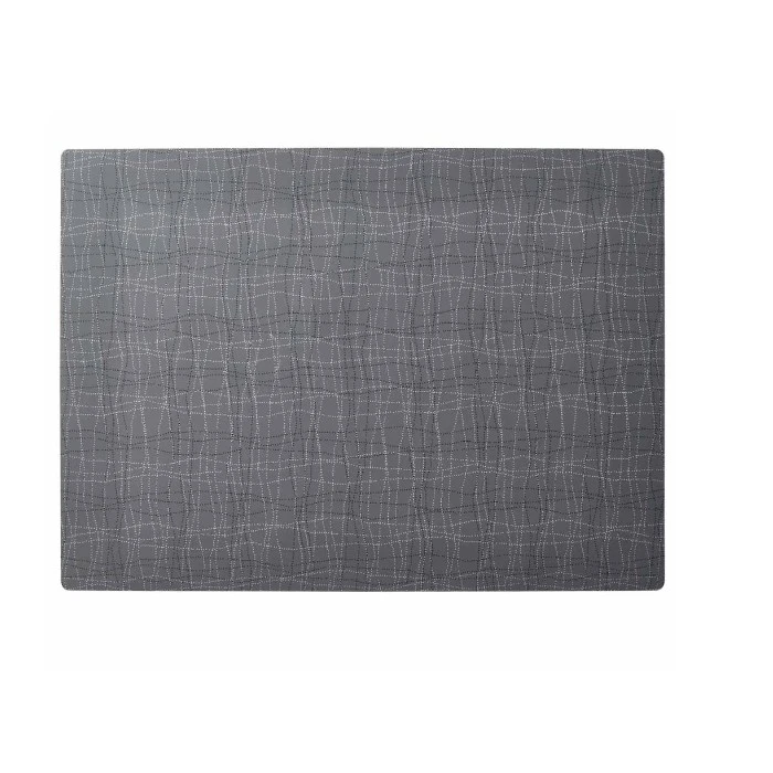 Silicone Placemat 45x33cm Grey, Elegant Heat-Resistant Non-Slip Dining Table Mat Pad Protector, Durable Everyday Hospitalityware - APS