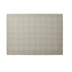 Silicone Placemat 45x33cm Beige, Elegant Heat-Resistant Non-Slip Dining Table Mat Pad Protector, Durable Everyday Hospitalityware
