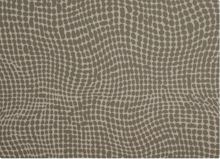 APS مفرش طاولة سيليكون 45x33 سم بني فاتح - اي بي اس