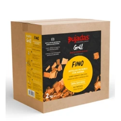 Sherry Aromatic Chips 2kg / Pack, Premium Natural Wood Smoking Flavouring Chips for BBQ Grill, Professional Culinary Hospitalityware