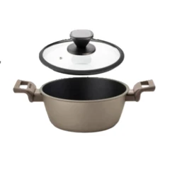 Guzzini Cook&Strong 20cm Pot with Lid Bronze