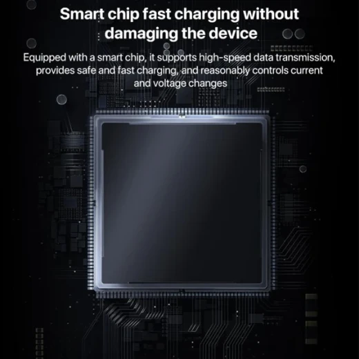 كابل شحن ومزامنة بيانات YESIDO CA134L USB A إلى Lightning بطول 3 متر بقوة 2.4 أمبير أسود - يسيدو - Image 5