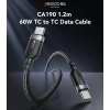 يسيدو كيبل شحن سريع ومزامنة بيانات USB-C إلى USB-C بقوة 60 واط وطول 1.2 متر CA190 - يسيدو - Image 4