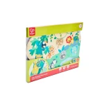 Hape Wild Animals Peg Puzzle, Premium Kids Wooden Early Learning Jigsaw Puzzle Toy, High Quality Educational Brain Teaser Game Toy Gift - Hape
