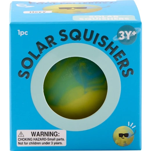 J'adore Solar Squishers Various Colours, Premium Kids Sensory Early Learning Fidget Toy, High Quality Stress Relief Game Toy Child Gift