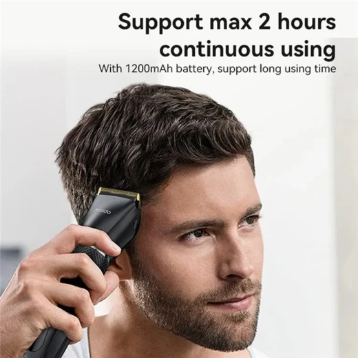 YESIDO MG06 Hair Clipper with Titanium Ceramic Blades 1200mAh Battery IPX5 - Yesido - Image 6