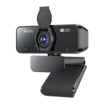 يسيدو كاميرا KM13 بدوران 360 درجة 1080P 2MP بتركيز تلقائي مع ميكروفون مدمج وسلك 1.5 متر أسود - يسيدو