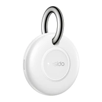 YESIDO EC14 Global Search Locator, ABS Tracker with 240mAh Battery, Portable Item Finder for Personal Belongings and Everyday Essentials