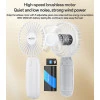 Yesido YF15 3-speed Infinitely Variable 1200mAh Battery Removable Design Small Fan with Phone Holder Black - Yesido - Image 2