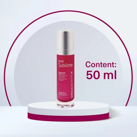 Singuladerm XPERT Sublime Anti-Age Serum 50 ml - Face Serum - Anti-Wrinkle Serum - Anti-Age Treatment - Tensor Effect - Good Face Effect - Singuladerm - Image 2