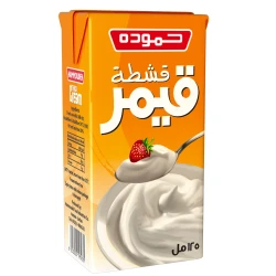 قشطة قيمر، قشطة ألبان فاخرة للإبداعات الطهي والحلويات اللذيذة، عبوة 125 مل، مثالية للطبخ والخبز بنكهة أصيلة من حمودة