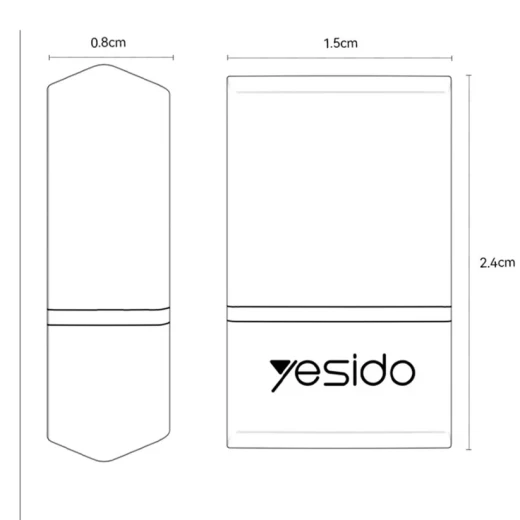 محول واي فاي USB يسيدو WP10 بتقنية WiFi 4 وسرعة تصل إلى 150 ميجابت في الثانية، محول شبكة لاسلكية صغير وسهل الاستخدام، باللون الأسود - يسيدو - Image 2