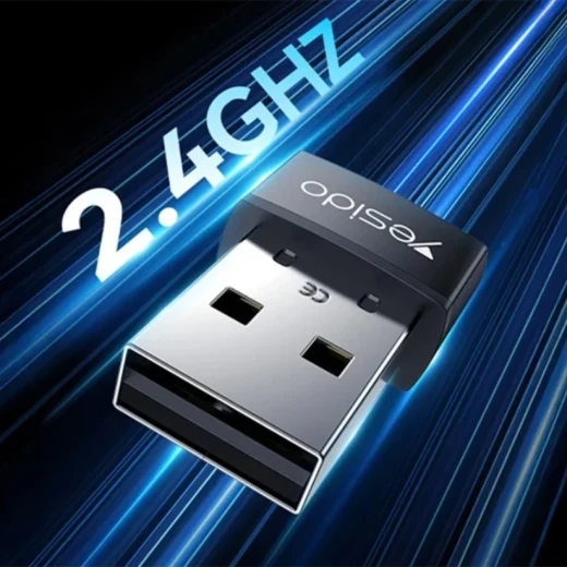 محول واي فاي USB يسيدو WP10 بتقنية WiFi 4 وسرعة تصل إلى 150 ميجابت في الثانية، محول شبكة لاسلكية صغير وسهل الاستخدام، باللون الأسود - يسيدو - Image 7