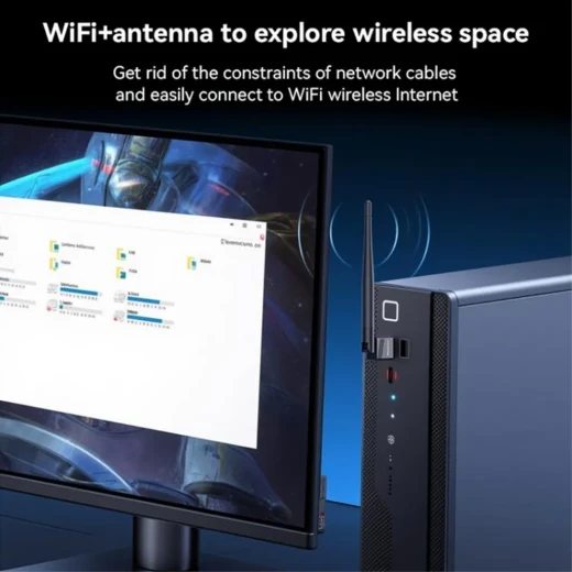يسيدو WP11 واي فاي 4 150 ميجابت في الثانية محول USB-A لاسلكي مع هوائي خارجي أسود - يسيدو - Image 2