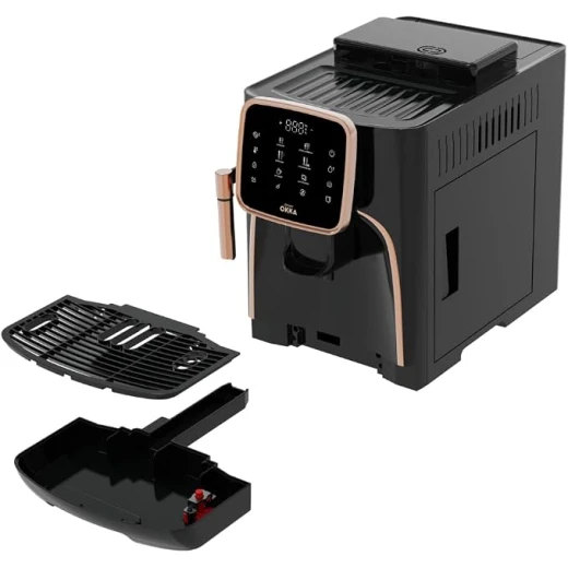 Arzum Okka OK0030-R Fully Automatic Espresso Machine 1450W – 1.8L Capacity, Black & Copper, Easy Espresso Coffee Preparation - arzum okka - Image 2