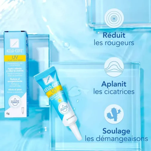 جل كيلو كوت UV للحماية من الشمس SPF30 لندبات الجروح والحروق 15 جم - العلاج المتطور بالسليكون لتحسين مظهر الندبات وحمايتها - Kelo-Cote - Image 3