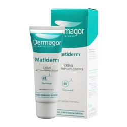 Dermagor Matiderm Anti-Imperfections Cream for Combination to Oily Acne-Prone Skin 40ml