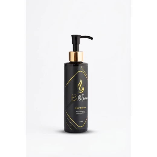 B.Olivia Hair Serum 200ml Protects from heat, reduces frizz, adds shine & softness—lightweight and non-greasy formula. - B.olivia - Image 2