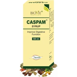 Caspam Syrup 100ml Natural Ayurvedic Formula to Improve Digestive Function & Relieve Stomach Discomfort Daily Herbal Solution
