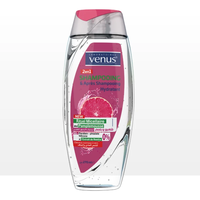 VENUS 2in1 Shampoo & Conditioner with Grapefruit Extract 270ml - Venus