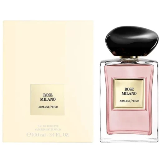 عطر أرماني بريف روز ميلانو أو دي تواليت للرجال والنساء 100 مل برائحة الورد والشيبر الفاخرة لإطلالة أنيقة تدوم طويلا - جورجيو أرماني - Image 2