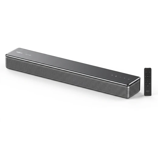ساوند بار Accetel 80 واط للمسرح المنزلي والتلفزيون – مكبر صوت TV Soundbar باللون الرمادي Grigio، نظام صوتي منزلي للترفيه والأفلام والموسيقى ساوند بار Accetel 80 واط للمسرح المنزلي والتلفزيون – مكبر صوت TV Soundbar باللون الرمادي Grigio، نظام صوتي منزلي للترفيه والأفلام والموسيقى