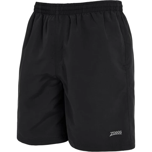 Zoggs Unisex Penrith 17" Ecodura Swim Shorts - Chlorine Resistant Swimming Trunks in Black, Size S Zoggs Unisex Penrith 17" Ecodura Swim Shorts - Chlorine Resistant Swimming Trunks in Black, Size S