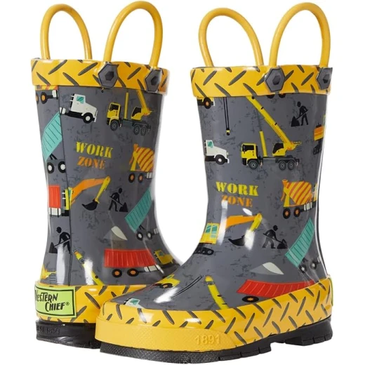 Western Chief Boy's Tread Loop Boot - Waterproof & Comfortable Footwear, Size 3 Little Kid Western Chief Boy's Tread Loop Boot - Waterproof & Comfortable Footwear, Size 3 Little Kid